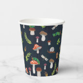 Gobelets En Papier Eric Carle | Motif Bugs et Champignons (Verso)