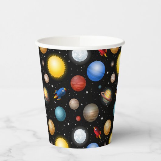 Gobelets En Papier Espace (Gauche)