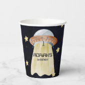 Gobelets En Papier Espace 1er Anniversaire Premier Voyage Autour Du S (Verso)