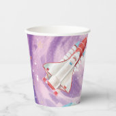 Gobelets En Papier Espace extérieur de l'aquarelle (Recto)