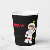 Gobelets En Papier Espace personnalisé (Verso)