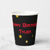 Gobelets En Papier Espace personnalisé (Gauche)