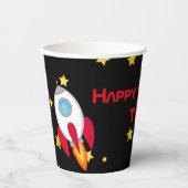 Gobelets En Papier Espace personnalisé (Recto)