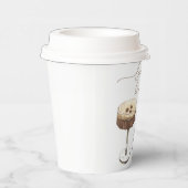 Gobelets En Papier Espresso Martini Love Is Brewing Bridal Shower (Droite)