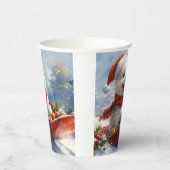 Gobelets En Papier Esquimau américain dans la boue Laisser il neige N (Gauche)