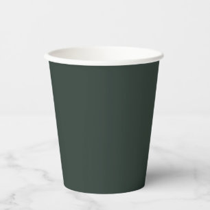Gobelets En Papier Essex Green Solid Color
