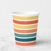 Gobelets En Papier Été de '77 Stripes (Droite)