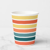 Gobelets En Papier Été de '77 Stripes (Recto)