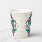 Gobelets En Papier Étoile de jardin dans les tasses de papier Shabbos (Droite)