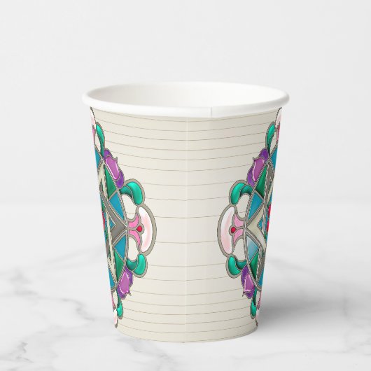 Gobelets En Papier Étoile de jardin dans les tasses de papier Shabbos (Droite)