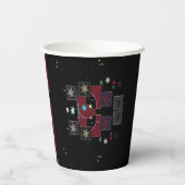 Gobelets En Papier Étoiles de nuit (Verso)