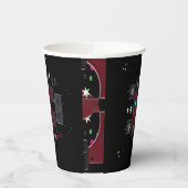 Gobelets En Papier Étoiles de nuit (Gauche)