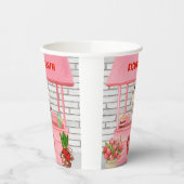 Gobelets En Papier Eurasier Chien Valentine's Day Kissing Booth (Gauche)