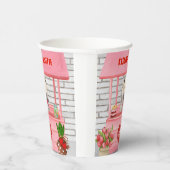 Gobelets En Papier Eurasier Chien Valentine's Day Kissing Booth (Droite)