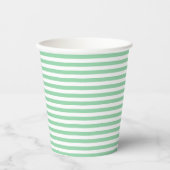 Gobelets En Papier Eve & Sofie Green Stried (Recto)