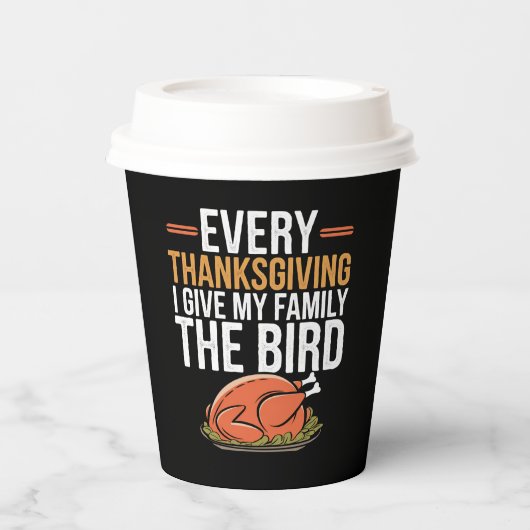 Gobelets En Papier Every Thanksgiving (Recto)