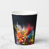 Gobelets En Papier Explosion de fruits (Verso)