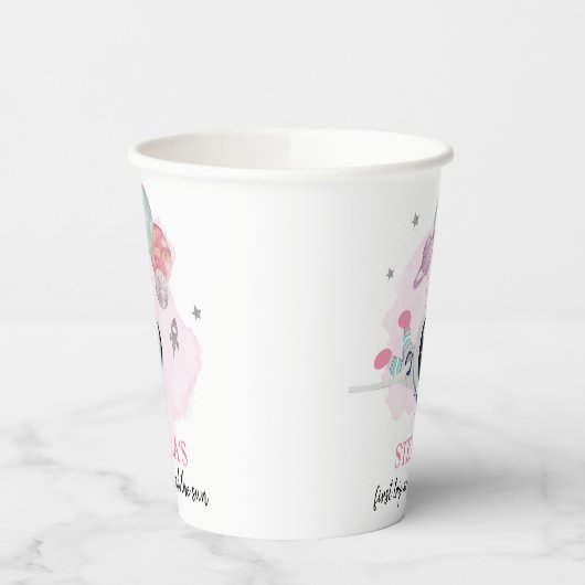 Gobelets En Papier Extra-spatiale 1ère excursion autour du soleil Ann (Gauche)