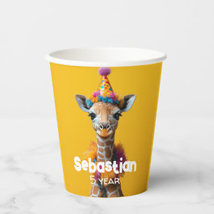 Gobelets En Papier Extravaganza Giraffe