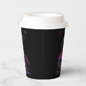 Gobelets En Papier F-Caw-F Funny Black Crow Bird (Droite)