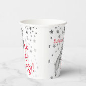 Gobelets En Papier Fabuleux Foxy 50e anniversaire Black White Renard  (Droite)