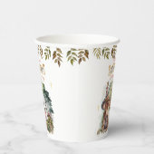 Gobelets En Papier Fairy First Woodland Animaux Champignons 1er anniv (Droite)