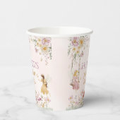 Gobelets En Papier Fairy Garden Anniversaire (Gauche)