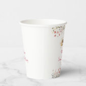 Gobelets En Papier Fairy Garden Boho Fleur sauvage (Droite)