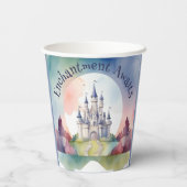 Gobelets En Papier Fairy Tale Castle Party (Verso)