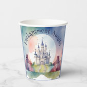 Gobelets En Papier Fairy Tale Castle Party (Recto)