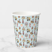 Gobelets En Papier Fairytale Princess and Knight Motif Paper Cup (Verso)