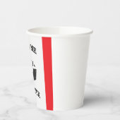 GOBELETS EN PAPIER FAIS-MOI LA CHANCE (Gauche)