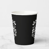 Gobelets En Papier Faith and Happiness – Joy and Gladness Quotes (Gauche)