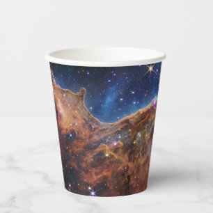 Gobelets En Papier Falaises cosmiques dans la Nebula de la Carina