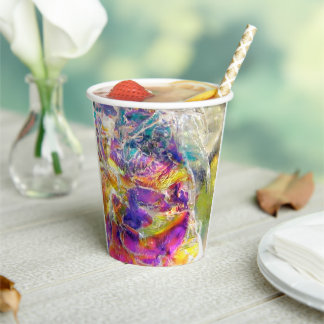 Gobelets En Papier Falln Aura Crystal