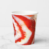 Gobelets En Papier Falln Blood Orange Agate. (Verso)