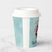 Gobelets En Papier Fancy Wonderland White Rabbit Tea Party Aller (Droite)