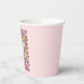 Gobelets En Papier Fantôme rétro éffrayant (Gauche)