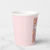 Gobelets En Papier Fantôme rétro éffrayant (Droite)