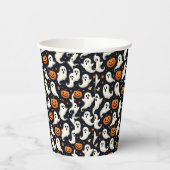 Gobelets En Papier Fantômes et Jack oLanterns (Gauche)