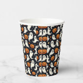 Gobelets En Papier Fantômes et Jack oLanterns (Droite)