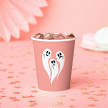 Fantômes mignons roses