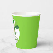 Gobelets En Papier Farceur Lutin Trèfle St Patrick's Day (Gauche)