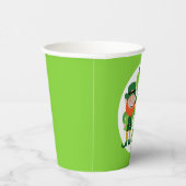 Gobelets En Papier Farceur Lutin Trèfle St Patrick's Day (Droite)