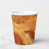 Gobelets En Papier Faux Burled Walnut (Recto)