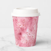 Gobelets En Papier Faux Faux Rose (Verso)