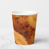 Gobelets En Papier Faux Noyer Burled  (Verso)