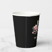 Gobelets En Papier Favoris de Prosecco Perles Pétales pour EVJF (Droite)