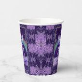 Gobelets En Papier Fée de pluie violette (Gauche)