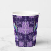 Gobelets En Papier Fée de pluie violette (Droite)